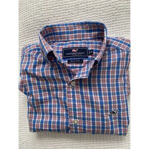 Vineyard Vines‎ by Shep & Ian Men's XS Long Sleeve Plaid Shirt